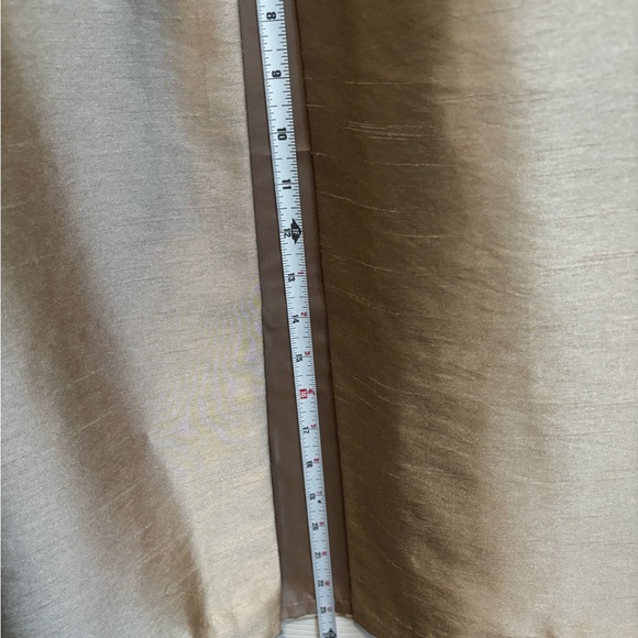 NWOT CACHE’ SATIN CHAMPAGNE MAXI LENGTH FORMAL FULLY LINED FORMAL  DRESS. SZ 16 - Picture 13 of 13